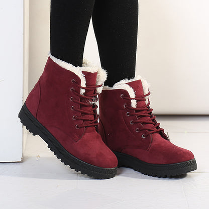 Bottes de Neige Chaudes et Confortables