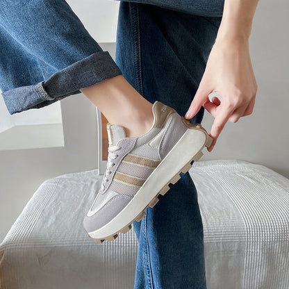 "Chaussures de Course Respirantes à Semelle Épaisse pour Femmes"