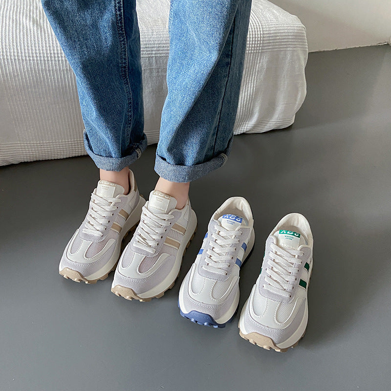 "Chaussures de Course Respirantes à Semelle Épaisse pour Femmes"